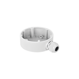 Caja de Conexiones de Exterior para Cámaras Tipo Mini Domo / IP66 / Color Blanco