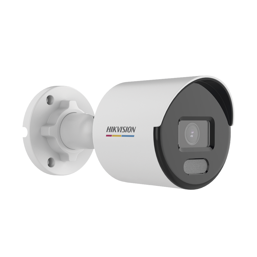 Bala IP 2 Megapixel / ACUSENSE Lite (Detección de Movimiento en Humanos y Vehículos)  / Lente 2.8 mm / Luz Blanca 30 mts / Imagen a Color 24/7 / Exterior IP67 /  WDR 120 dB / PoE / ONVIF
