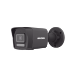 [Dual Light] Bala IP 4 Megapixel / Color Negro /  Lente 2.8 mm / 30 mts IR + 30 mts Luz Blanca / Micrófono Integrado / ACUSENSE Lite / Exterior IP67 / H.265 / PoE  / Micro SD