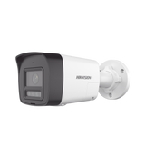[PROTECCIÓN ACTIVA] Bala IP 4 Megapixel / Lente 2.8 mm / Dual Light (30 mts IR + 20 mts Luz Blanca)  / Audio de Dos Vías /  Luz Intermitente y Alerta de Audio / Micrófono Integrado / ACUSENSE Lite / Exterior IP67 / H.265 / PoE
