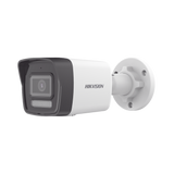 [Dual Light] Bala IP 4 Megapixel / Lente 2.8 mm / 30 mts IR + 30 mts Luz Blanca / Micrófono Integrado / ACUSENSE Lite / Exterior IP67 / H.265 / PoE  / Micro SD