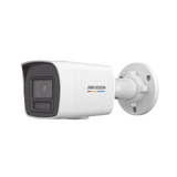 [Dual Light + ColorVu] Bala IP 4 Megapixel / Lente 2.8 mm / 30 mts IR + 30 mts Luz Blanca / Micrófono Integrado / ACUSENSE Lite / Exterior IP67 / dWDR / PoE / Micro SD