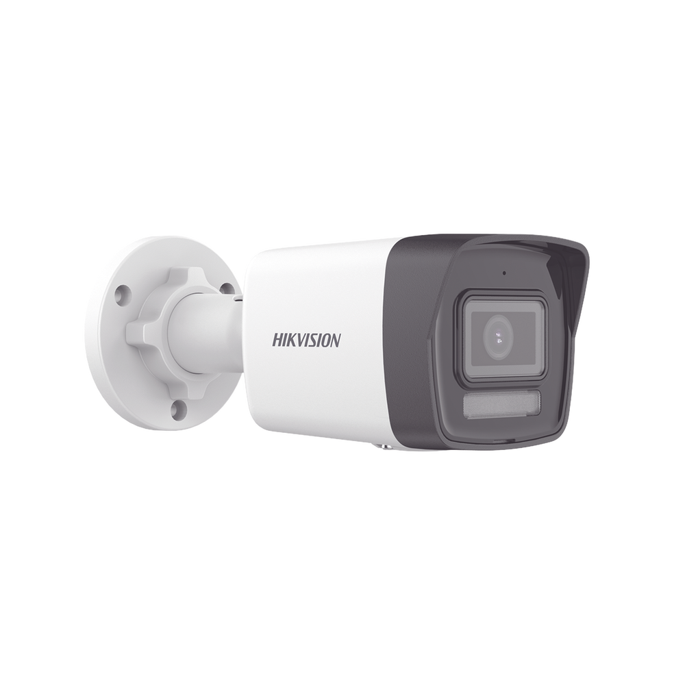 [Dual Light] Bala IP 8 Megapixel (4K) / Lente 2.8 mm / 30 mts IR + 30 mts Luz Blanca / Micrófono Integrado / ACUSENSE Lite / Exterior IP67 / H.265 / PoE  / Micro SD
