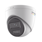 [Dual Light + ColorVu] Turret IP 2 Megapixel / Lente 2.8 mm / 30 mts IR + 30 mts Luz Blanca / Micrófono Integrado / ACUSENSE Lite / Exterior IP67 / dWDR / PoE / Micro SD