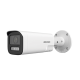 Bala IP 4 Megapíxel / Lente Mot. 2.8 a 12 mm / Dual Light (50 mts IR + 50 mts Luz Blanca) / ACUSENSE Lite / Audio de Dos Vías /  Luz Intermitente y Alerta de Audio / Exterior IP67 / WDR 120 dB / PoE  / Micro SD