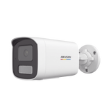 [Dual Light + ColorVu] Bala IP 2 Megapixel / Lente 4 mm / 50 mts IR + 50 mts Luz Blanca / Micrófono Integrado / ACUSENSE Lite / Exterior IP67 / dWDR / PoE / Micro SD