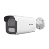 [PROTECCIÓN ACTIVA] Bala IP 4 Megapíxel / ACUSENSE Lite (Detección de Humanos y Vehiculos) / Lente 4 mm / Audio de Dos Vías /  Luz Intermitente y Alerta de Audio / 50 Mts IR EXIR 2.0 / Exterior IP67 / WDR 120 dB / PoE