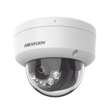 [Dual Light + 2 Micrófonos Integrados] Domo IP 2 Megapixel / Lente 2.8 mm / 30 mts Luz Blanca + 30 mts IR / ACUSENSE / Exterior IP67 / IK10 / WDR 120 dB / PoE / ONVIF / Micro SD / Metal / ACUSEARCH