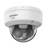 [Dual Light + ColorVu 3.0 + HikAI] Domo IP 4 Megapixel / Lente 2.8 mm / 30 mts IR + Luz Blanca / 2 Microfonos Integrados / Exterior IP67 / WDR 130 dB / ACUSENSE 3.0 / Metal / NEMA 4X / ACUSEARCH
