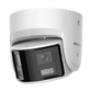 [FlexVu] [PROTECCIÓN ACTIVA] Turret IP 4 Megapixel / 2 Lentes de 2.8 mm (Imagen Panorámica 180°) / 30 mts IR / Exterior IP67 / Luz Intermitente y Alerta de Audio / Audio Bidireccional / ACUSENSE / WDR 120 dB / Micro SD