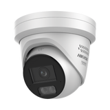 [Dual Light + ColorVu 3.0 + HikAI] Turret IP 6 Megapixel / Lente 2.8 mm / 30 mts IR + Luz Blanca / 2 Microfonos Integrados / Exterior IP67 / Estrobo Azul y Rojo / WDR 130 dB / ACUSENSE 3.0 / Metal / NEMA 4X / ACUSEARCH
