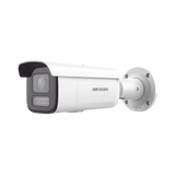 [Dual Light + 2 Micrófonos Integrados]  Bala IP 8 Megapixel (4K) / Lente Motorizado 2.8-12 mm / 60 m Luz Blanca + 60 m IR / AcuSense / Exterior IP67 / IK10 / WDR 120 dB / PoE 802.3at / ONVIF / Alarmas I/O / Micro SD / ACUSEARCH