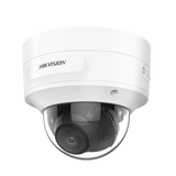 Domo IP 8 Megapixel (4K) / Lente Mot. 2.7 a 13.5 mm / 40 mts IR EXIR / Exterior IP66 / IK10 / DARKFIGHTER / Audio y Alarma I/O / PoE+ / ONVIF / Micro SD / 4 Analíticos: AcuSense, Deteccion Facial, Conteo de Personas por Cruce y Zona