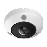 Fisheye IP 12 Megapixel / 180° - 360° / Dewarping / Lente Inmervision / Heat Map / HEOP 2.0 / Conteo de Personas / IP67 / IK10 / 15 mts IR / Entrada y Salida de Audio y Alarma / Múltiples Vistas / Micrófono Integrado