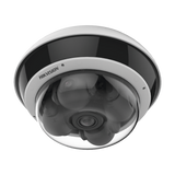 PanoVu Series / Vista Panorámica 360º / 4 Lentes Mot. 2.8 a 8 mm (5 Megapixel por Lente) + 1 Vista Fisheye (2 Megapixel) / 22 Megapixel en Total / DARKFIGHTER / ACUSENSE / Exterior IP67 / IK10 / NEMA 4X / PoE+ / 30 mts IR / Micro SD