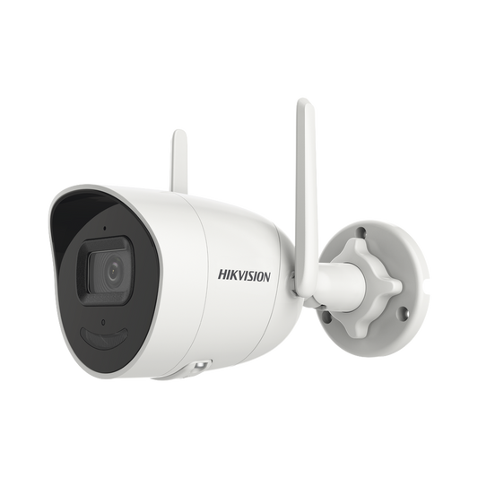 Bala IP 4 Megapixel / Lente 2.8 mm / 30 mts IR / Exterior IP66 / Wi-Fi / ACUSENSE Lite / WDR 80 dB / H.265+ / Micrófono y Audio Bidireccional (Micrófono y Bocina) / Micro SD / Se Conecta Directo a la App de Hik-Connect