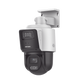 [TandemVu] PTZ IP 4 Megapixel con Cámara Panorámica 4 Megapixel / 4X Zoom / Dual Light (40 mts IR + 30 mts Luz Blanca) / ACUSENSE / IP66  / PoE+ / DARKFIGHTER / Micro SD / Incluye Base para Techo o Pared