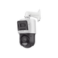 [TandemVu] PTZ IP 4 Megapixel + Cámara Fija 4 Megapixel / 25X Zoom / 100 mts IR + 30 mts Luz Blanca / IP67 / ACUSENSE / PoE+ / 2 Micrófonos Integrados y Bocina / Alerta Audible y Luz Estroboscopica / Alarmas I/O / DARKFIGHTER / Micro SD