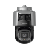 [TandemVu] Domo PTZ IP 4 Megapixel con Cámara Panoramica 180º de 6 Megapixel / 42X Zoom / 300 mts IR y 30 mts Luz Blanca / IP67 / IK10  / Autoseguimiento / Wiper / Deep learning / Entrada-Salida de Audio y Alarma / Ultra Baja Iluminació