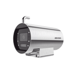 Bala IP 8 Megapixel / Lente Mot. 2.8 a 12 mm / Acero Inoxidable (304) / Altas Temperaturas (250°C) / Refrigeración por Agua / IP68 / Dual Light (30 mts IR + 20 mts Luz Blanca) / WDR 120 dB / ONVIF / PoE+ / Alarmas I/O / ACUSENSE