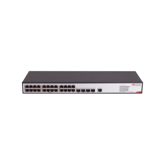 Switch Gigabit  / Administrable / 24 Puertos RJ45 GE  / 4 Puertos SFP 10G  / Soporta IGMP
