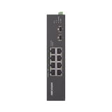 Switch Industrial No Administrable Gigabit / 6 Puertos Gigabit PoE+ (30 W) + 2 Puertos Gigabit PoE++ (60 W) / 2 Puertos SFP / 120 W Total / 48 a 57 VCD / Ideal para Proyectos / 300 Metros de Distancia