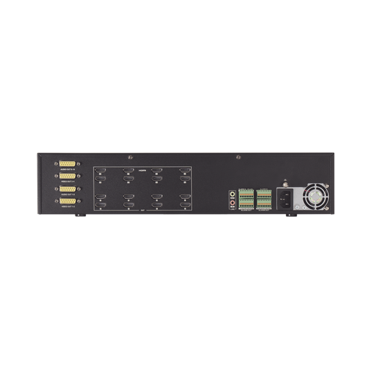 Decodificador de Vídeo de 16 Salidas HDMI 4K / Soporta hasta 256 canales de Vídeo Simultáneos / Videowall