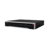 [Doble Poder de Decodificación] NVR 32 Megapixel (8K) / 32 Canales IP / 16 Puertos PoE+ / AcuSense / ANPR / Conteo de Personas / Heat Map / 4 Bahías de Disco Duro  / HDMI en 8K / Soporta POS / Alarmas I/O / 2 Salidas HDMI / Smart Search