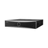 NVR 12 Megapixel (4K) / 32 Canales IP / Reconocimiento Facial / AcuSense (Evita Falsas Alarmas) / 8 Bahías de Disco Duro /  2 HDMI en 4K / Alarmas I/O