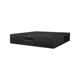 [Doble Poder de Decodificación] NVR 32 Megapixel (8K) / 32 Canales IP / AcuSense / ANPR / Conteo de Personas / Heat Map / 8 Bahías de Disco Duro / 2 Tarjetas de Red / Soporta RAID con Hot Swap / 2 HDMI en 8K / Soporta POS / Alarmas I/O / ACU