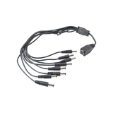 Cable con 9 Vías para Alimentar 8 Cámaras TURBOHD y DVR TURBOHD epcom / HIKVISION