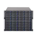 Servidor de Almacenamiento Cluster / 48 Bahías de Disco Duro / Controlador Simple / Graba 600 Canales IP / Fuente Redundante