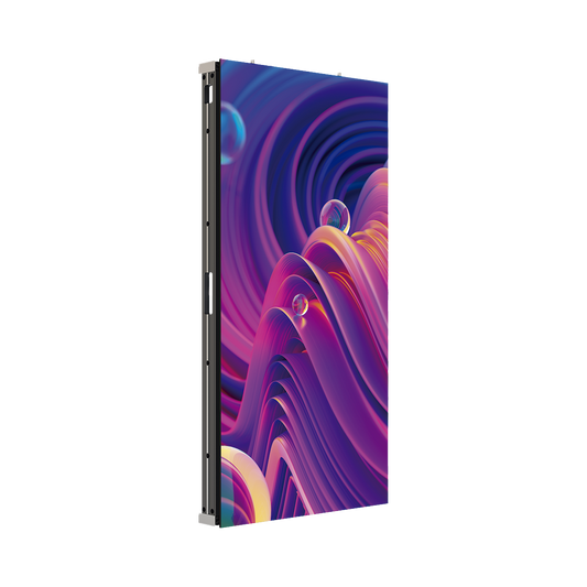 Unidad de Pantalla LED Exterior / Pixel 3.9 mm / Resolución 128 X 256 / Estructura de Aluminio / Protección IP66 / Montaje en Pared y Suelo / Conector de Aviación / Alta Eficiencia de Disipación de Calor / SMD Triad LED