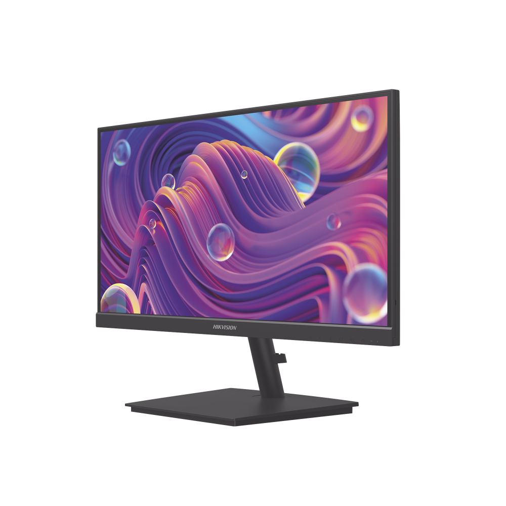 Monitor LED Full HD (1920 X 1080) de 21.5" / Ideal para CCTV, Oficina y Hogar / Entrada HDMI-VGA / Montaje VESA (75 X 75) / Uso 24/7 / Backlight E-LED / 100 Hz / Ultra Delgado / Bocinas Integradas