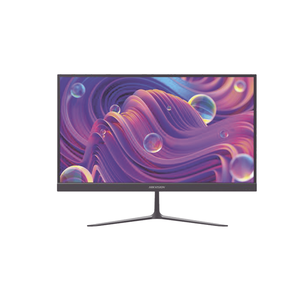 Monitor LED Full HD (1080p) de 21.5" / Ideal para CCTV, Oficina y Hogar / Entrada HDMI-VGA / Montaje VESA ( 75 X 75) / Uso 16/7 / Backlight E-LED / Ultra Delgado