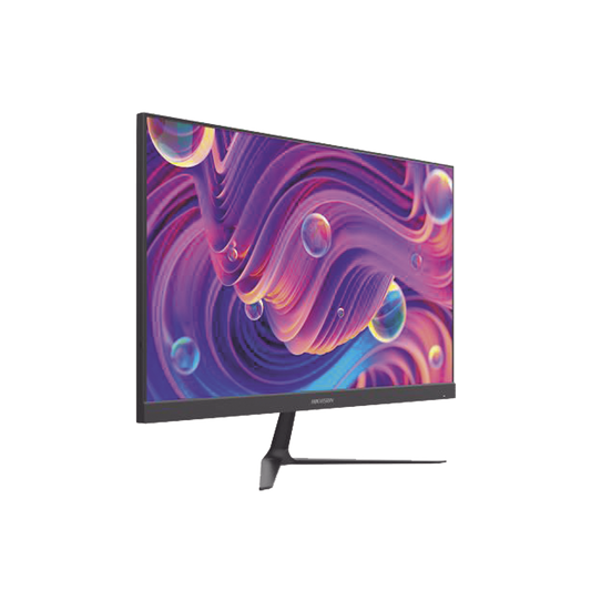 Monitor LED Full HD (1080p) de 21.5" / Ideal para CCTV, Oficina y Hogar / Entrada HDMI-VGA / Montaje VESA ( 75 X 75) / Uso 16/7 / Backlight E-LED / Ultra Delgado