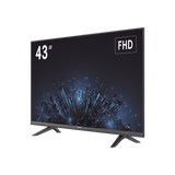 Monitor LED Full HD 43" / Ideal para Oficina y Hogar / Uso 24-7 / Entrada HDMI/VGA/USB / Compatible con Montaje VESA (200 X 200) / Bocinas Integradas