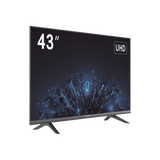 Monitor LED 4K de 43" / Ideal para Oficina y Hogar / Uso 24-7 / Entrada HDMI / Compatible con Montaje VESA (200 X 200) / Bocinas Integradas