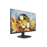 Monitor LED 4K de 27" / Ideal para CCTV, Oficina y Hogar / Entrada HDMI-DP / Montaje VESA (100 X 100) / Uso 24/7 / Backlight E-LED / Ultra Delgado