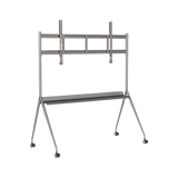 Montaje de Piso Móvil para Pantallas de 75 y 86" / Compatible con VESA / Incluye Soporte para Pantalla