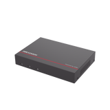 NVR + eSSD / 4 Megapixel / 4 Canales IP / 4 Puertos PoE+ / eSSD de 1 TB / ACUSENSE / Diseño Compacto y Cero Ruido