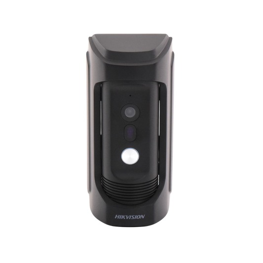 Frente de Calle IP 2 Megapixel / Uso Rudo / Antivandálico IK09 y Exterior IP65 / PoE Estándar / 3 mts IR / Compatible con Monitor IP HIKVISION o Llamada Directo a App