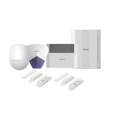 KIT Panel de Alarma  AX HYBRID PRO / 1 Panel Híbrido / 1 Teclado LCD / 1 PIR / 2 Contactos Magnéticos / 1 Sirena Azul