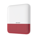 (AX PRO) Sirena Inalámbrica con Estrobo Rojo para Exterior IP65 / 110 dB