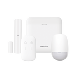 (AX PRO) KIT de Alarma AX PRO / Incluye: 1 Hub con bateria de respaldo / 1 Sensor PIR / 1 Contacto Magnético / 1 Control Remoto / WiFi / Compatible con Hik-Connect P2P