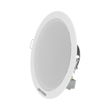 Altavoz Montaje en Plafón | 6 Watts | 100 V | Rejilla de Metal | Color Blanco | Uso Interior