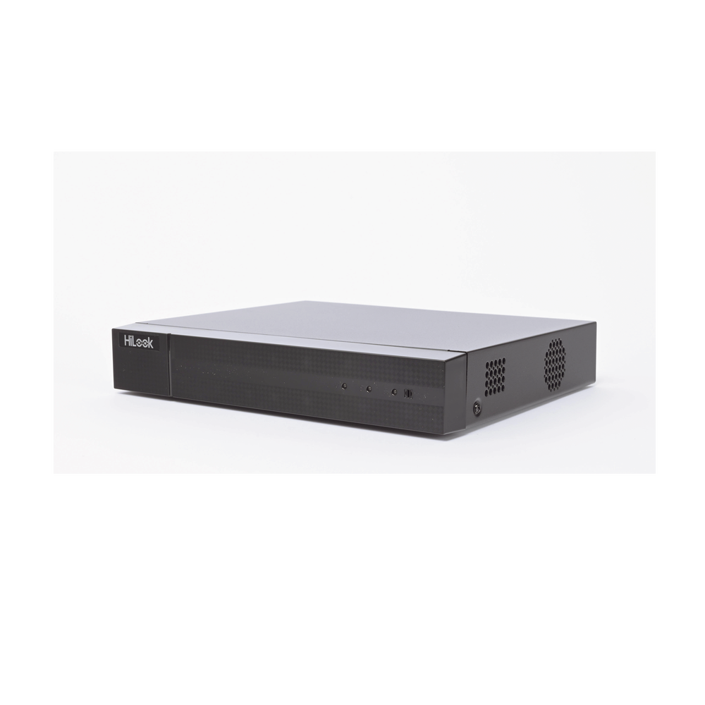 DVR  4 Canales TurboHD + 4 Canales IP / 8 Megapíxel (4K) / Audio por Coaxitron / ACUSENSE Lite / 1 Bahía de Disco Duro / H.265+ / Salida en Full HD