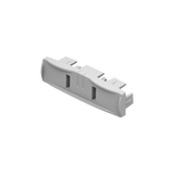 Tapa terminal color blanco para canaleta DX10000.00