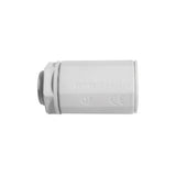 Conector (Racor) de tubería rígida a tubería flexible (Diflex), PVC Auto-Extinguible, 20 mm, IP65
