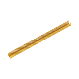 Canaleta Ranurada de PVC sin Tapa, Fiber-Duct™, 4 in de Ancho, 4 in de Alto y 1828.8 mm de Largo, Color Amarillo